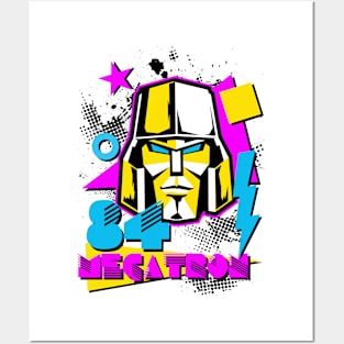 MEGATRON : Gen 1 Transformers - 80s style Posters and Art